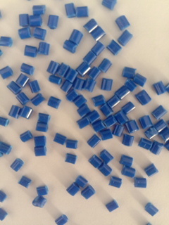 ABS Plastic Raw Material Blue Modified Material /Granules for The Customized Plastic Products RoHS Reach
