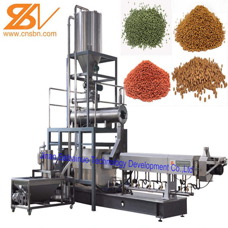 High Output Automatic Catfish Feed Extruder
