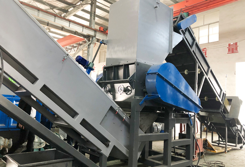 waste washing pp woven bag recycling line