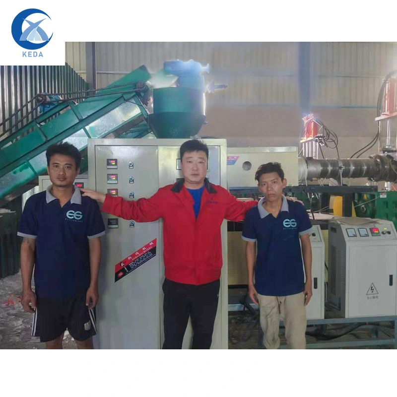 PE/HDPE Plastic Recycling Pelleting Machinery/Plastic Recycling Granulator