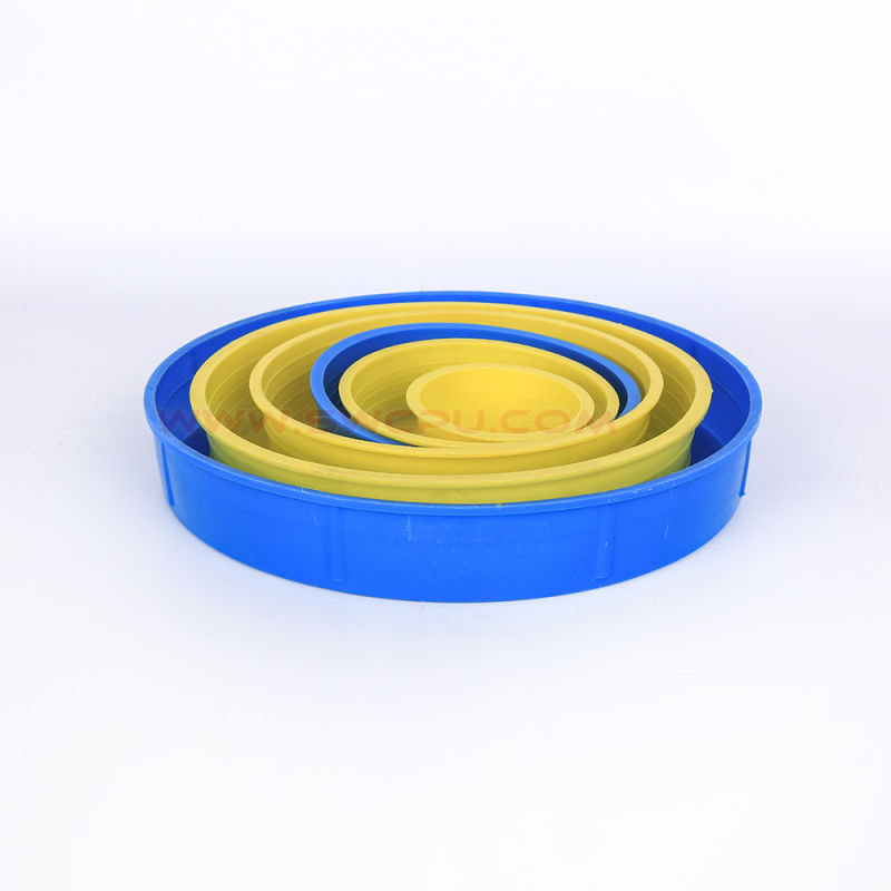 PVC Square Round Plastic End Caps for Pipes & Tubes