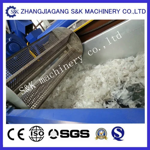 Waste Plastic Recycling Line PE Film Washing Production Line (300kg/h)