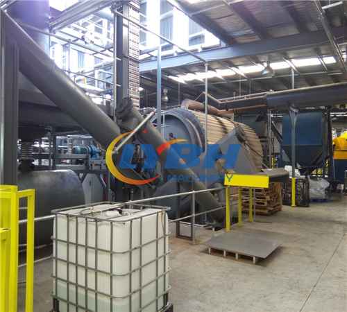 Factory Price Waste Plastic Rubber Tyre Pyrolysis Recycling Machine