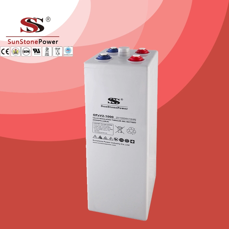 Opzv Battery 2V1000ah Sealed Lead Acid Battery Solar Battery