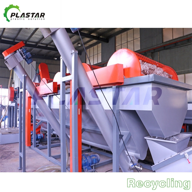 PP PE Wast Plastic Bags Plastic Films Crusher Washing Line Plastic Recycling Machine