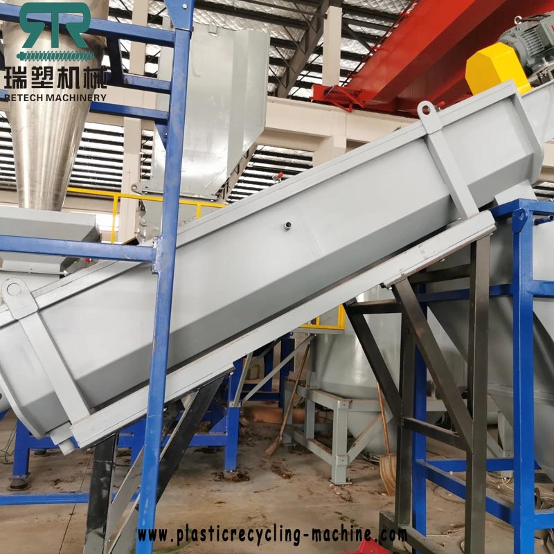 Post Consumer HDPE Bottle Sorting Recycling Washing Production Line