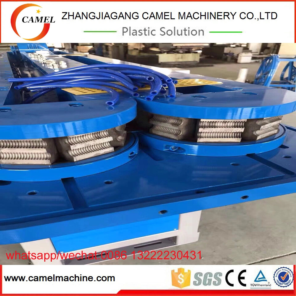 Single Wall Corrugated Pipe Machine with Single Screw Plastic Extruder