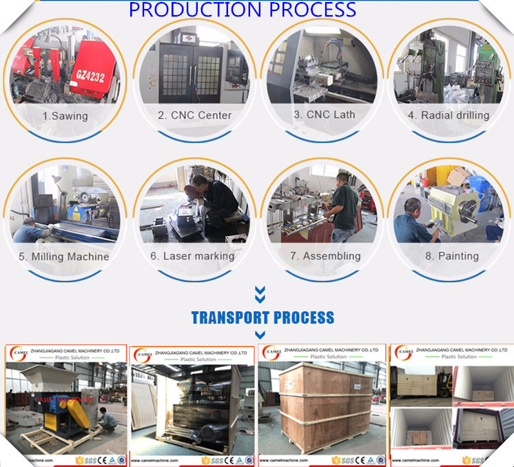 Waste Plastic Film Recycling Agglomerator Grinding Machine