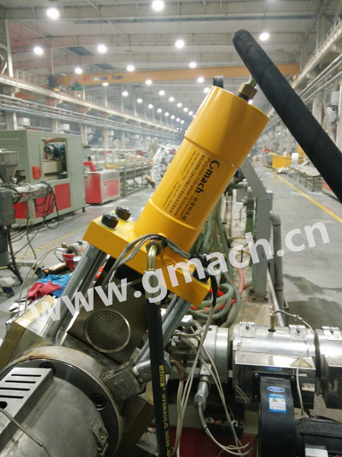Hydraulic Screen Changer for Rigid PVC Profile Extrusion Line