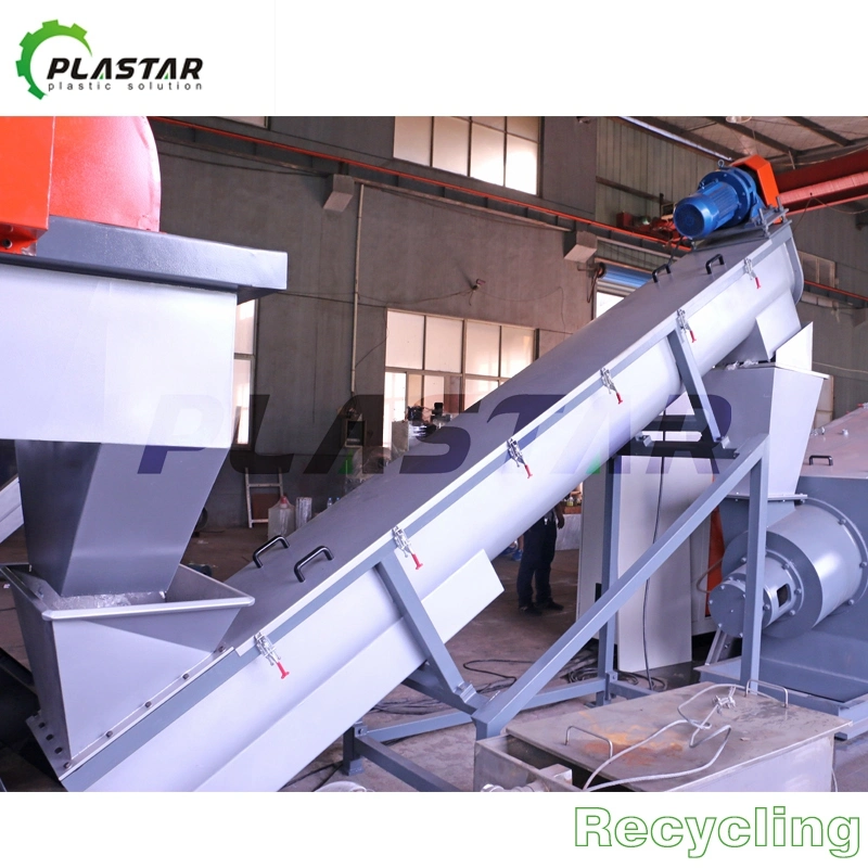 PP PE Wast Plastic Bags Plastic Films Crusher Washing Line Plastic Recycling Machine