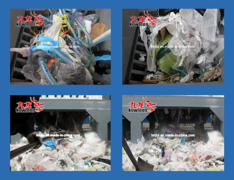 Plastic Crushing Machines Waste Recycling DTV Shredder