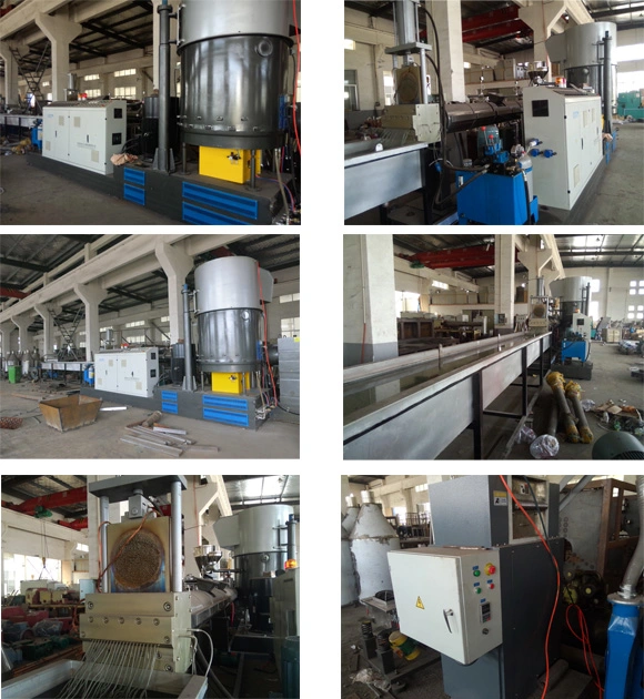 High Quality Plastic Pelletizer Machine with Agglomerator