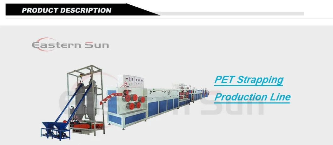 Plastic PP Pet Packing Band Strap Extruder Machine Production Line