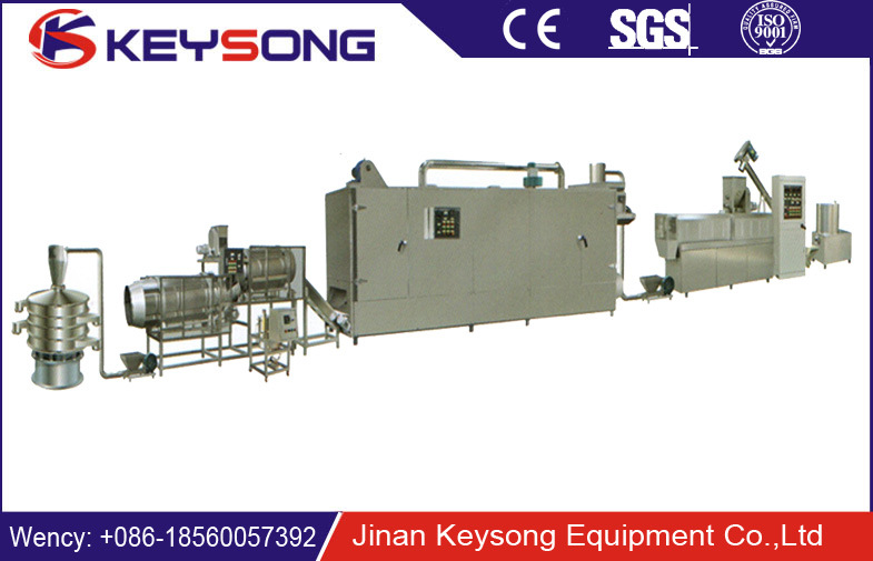 High Capacity Floating Fish Feed Extruder Machine Production