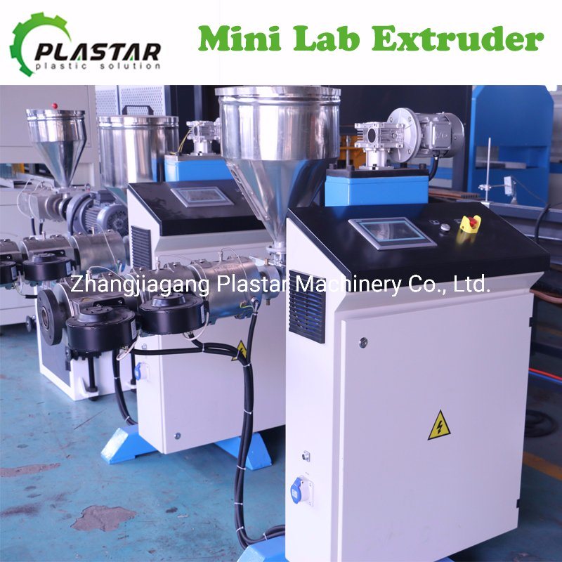 Sj25 Sj30 Small Mini Lab Single Screw Plastic Extruder