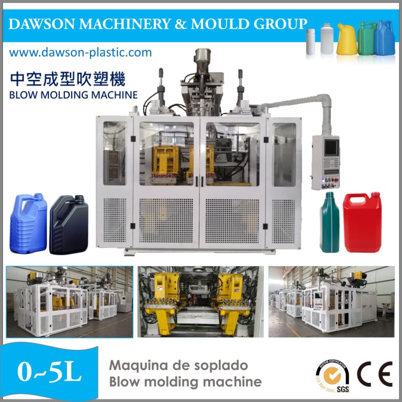 5L HDPE Plastic Containers Extrusion Blow Molding Machine