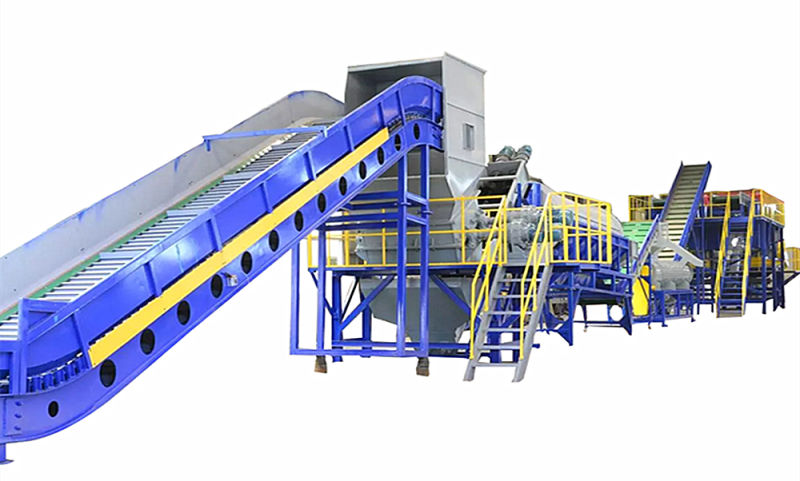 PE PP Film Recycling Line Plastic Recycling Washing Machines