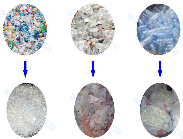 Good Quality Pet Plastic Bottle Recycling Equipment Washing Line