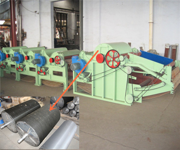 Garment Cloth Fabric Opening Machine Tearing Recycling Machine for Recycling Cotton Waste Cotton Clips Waste Recycling