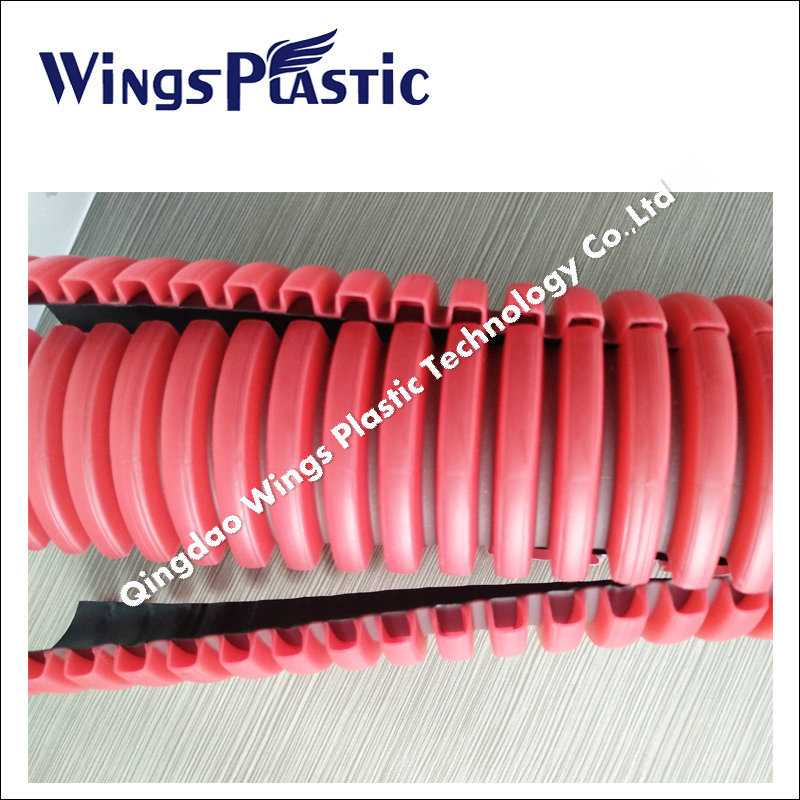 HDPE Corrugated Pipe Extruder Machine HDPE Double Wall Corrugated Pipe Extrusion Line