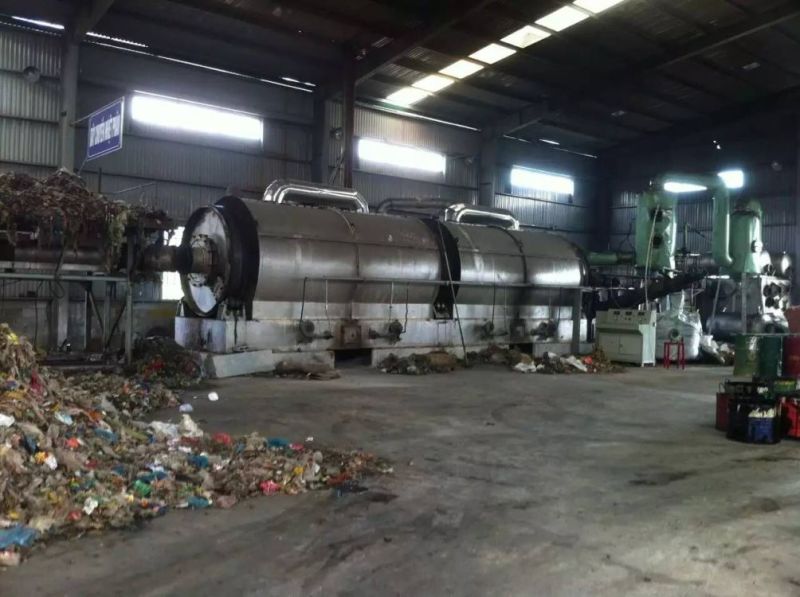 12ton Plastic Recycling Machinery Pyrolysis Used Plastic