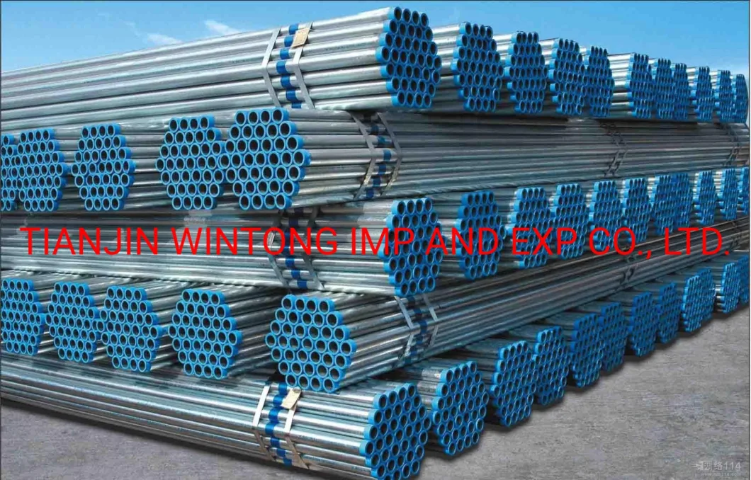Zinc Coated Greenhouse Fence Pipe Galvanized Steel Pipe Square/Rectangular/Round/Oval Tube
