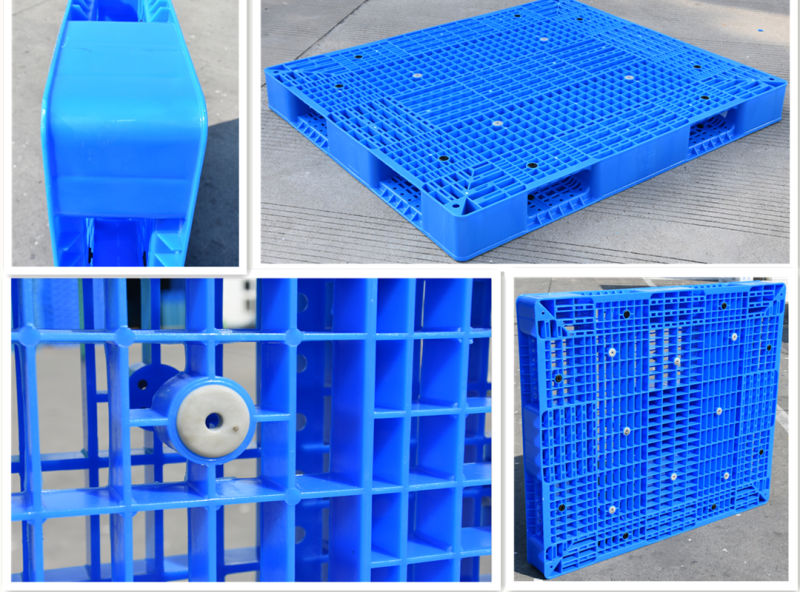 Double Faced Stackable Food-Grade Plastic Pallets for Sale