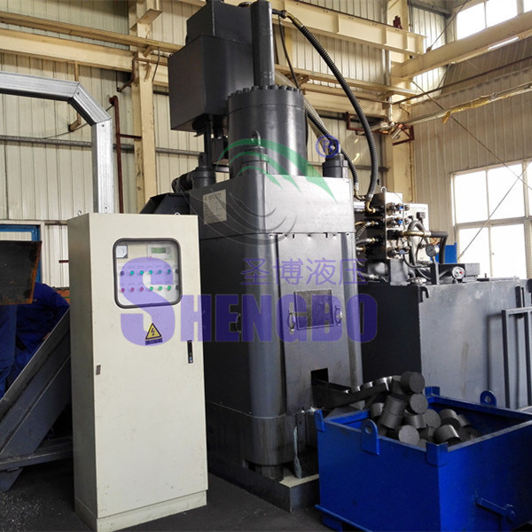 High Quality Metal Scrap Block Making Machine for Iron Scraps