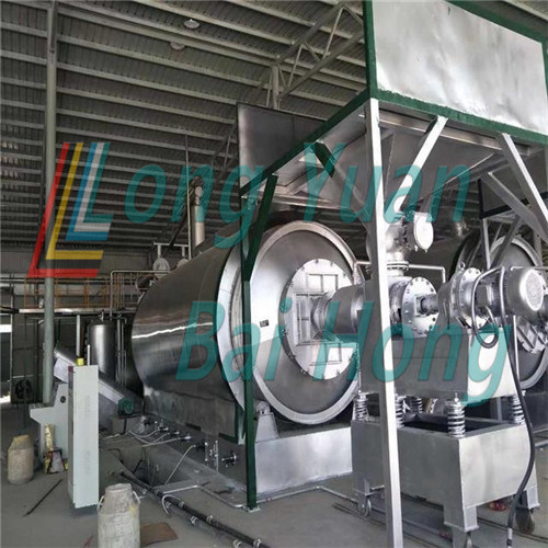 Waste Tyre Plastic Distillation Oil Recycling Pyrolysis Machine