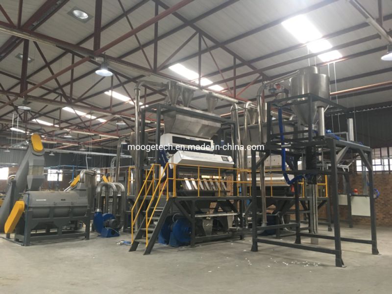 China PET bottle recycling equipment / waste plastic recycling machine