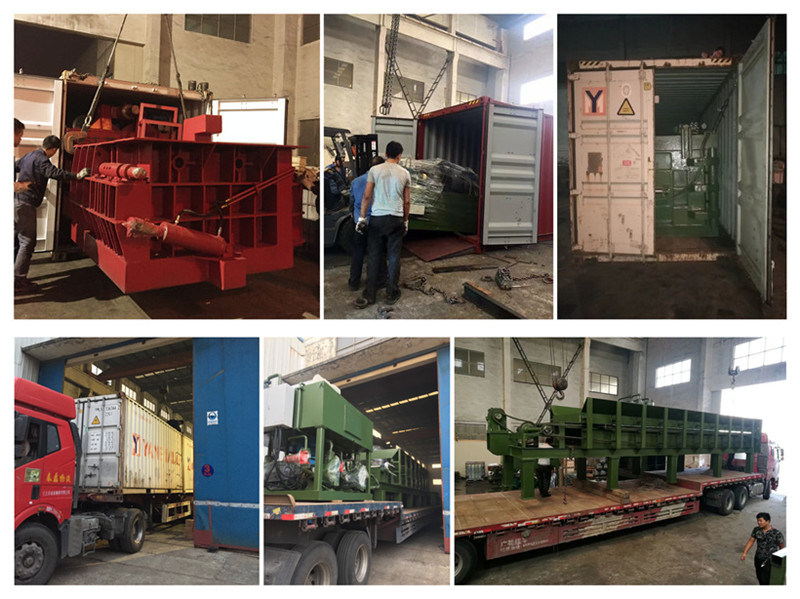 Y82-100b Waste Plastics Hydraulic Press Machine