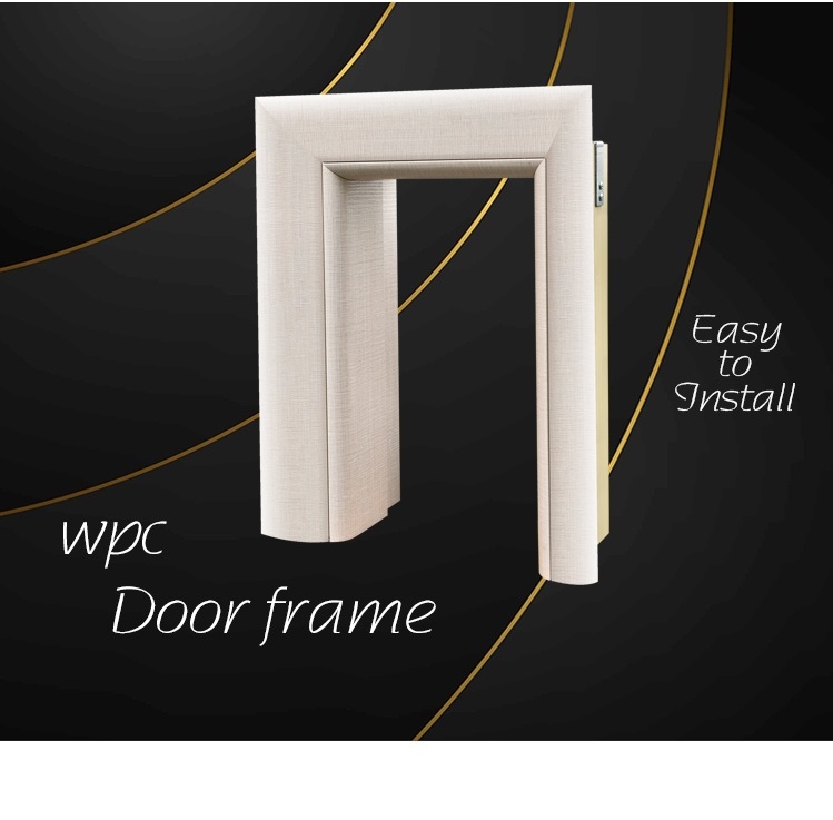 Jhk WPC Wood Plastic Composite Plastic WPC Door Frame