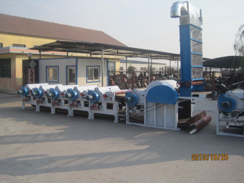 Yarn Waste Recycling Machine Textile Waste Recycling Machine Cotton Cloth Waste Recycling Machine