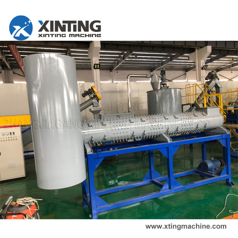 Plastic Recycling Line PP PE Waste Plastic Recycling Machine
