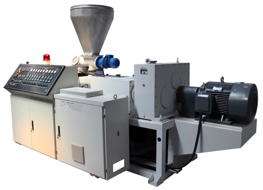 Conical Twin Screw Extruder for Granulating/Sjsz Series Plastic Conical Double Screw Extruder