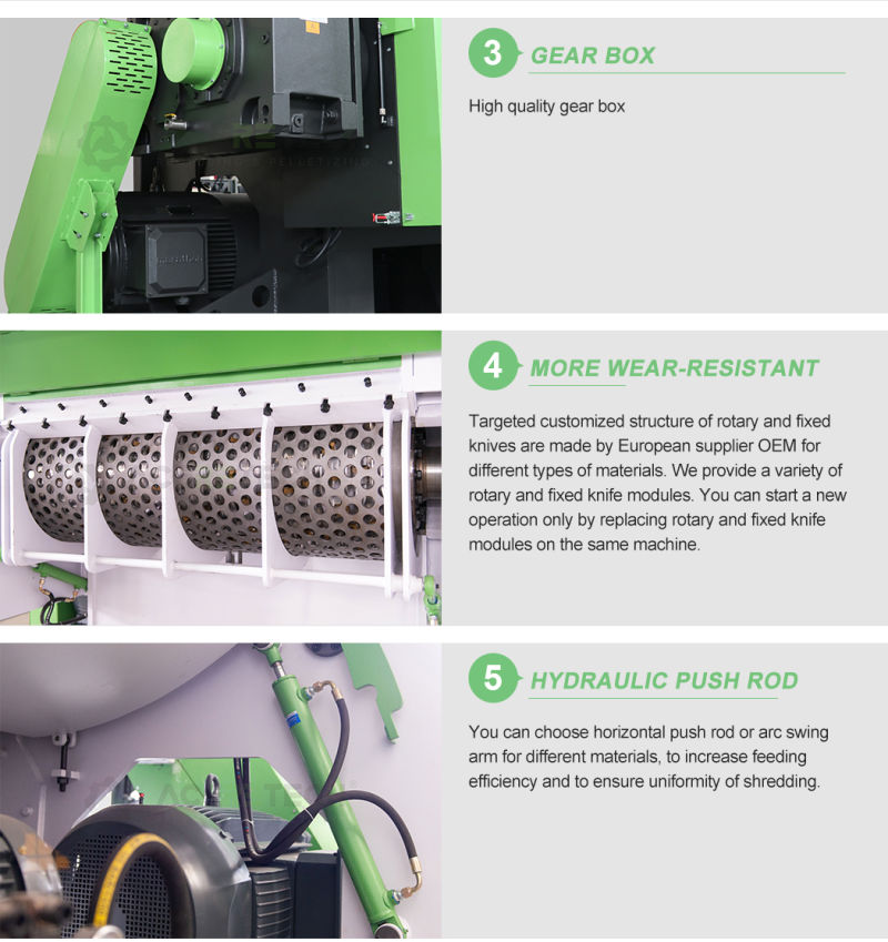 Immediate Delivery Plastic Crusher Machine for Plastic Recycling