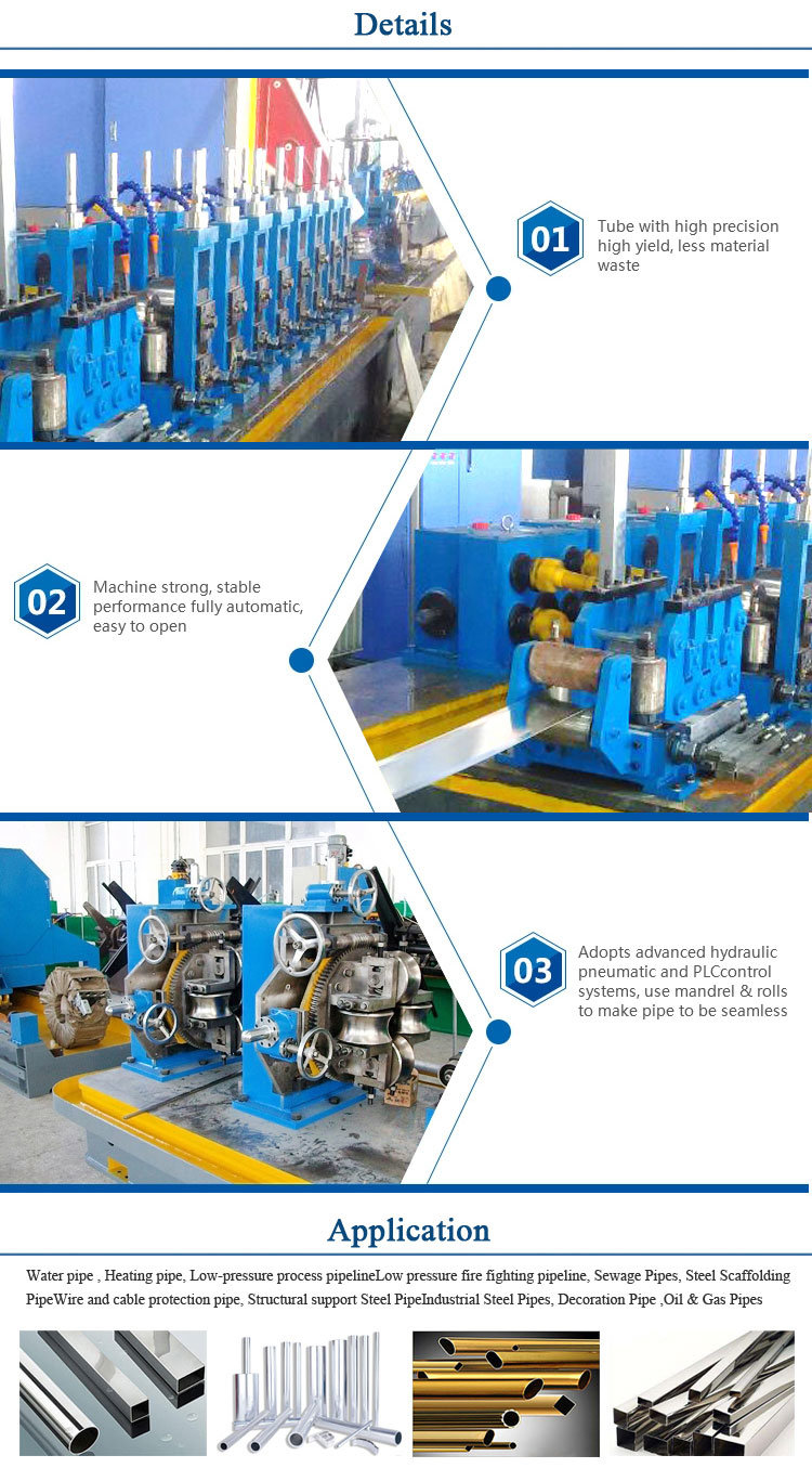 High Speed with High Output Automatic Pipe Making Mill