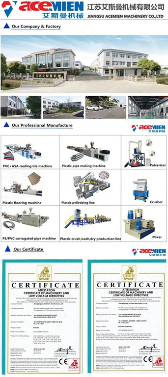 HDPE/PP Plastic Bottle Recycling Machinery /Plastic Bottle Washing Machine