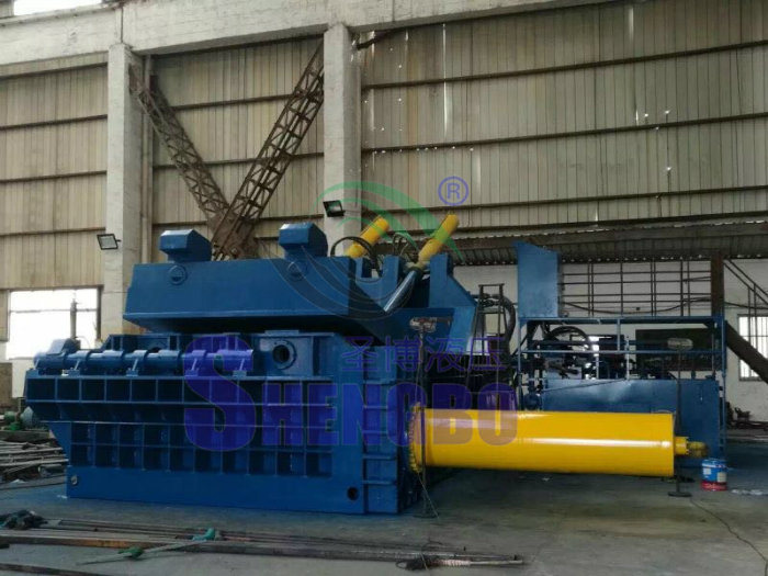 Horizontal Automatic Copper Scrap Recycling Baling Machine (factory)