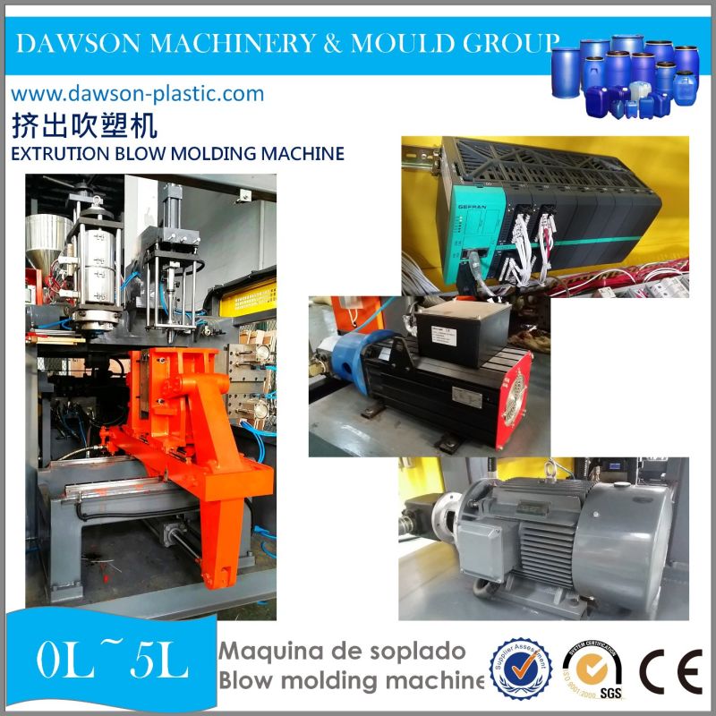 5L HDPE Plastic Container Extrusion Blow Molding Machine