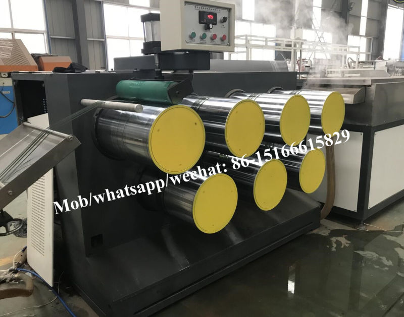 Plastic Monofilament Extrusion Machinery with Single Screw Extruder for Broom Brush Bristle