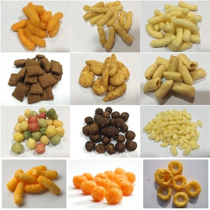 Crispy Corn Puff Snack Extruder Machine/Puffed Snack Production Line / Corn Snacks Extruder
