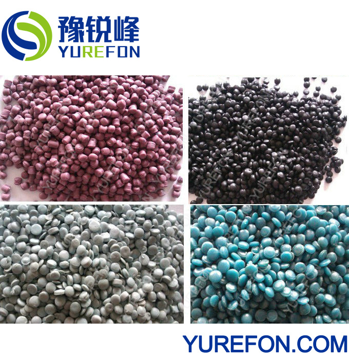 Recycle Plastic Film Single Screw Recycling Granulating Extrusion Machine Plastic Extruder