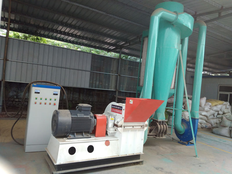 Grass Crusher Straw Grinder with 55kw