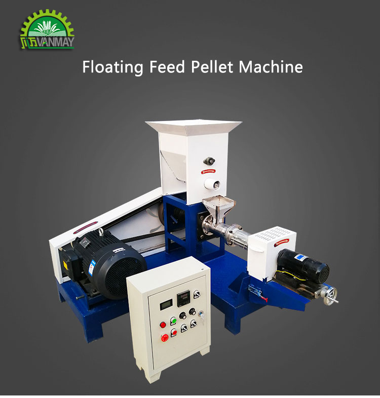 Animal Floating Feed Pellet Machine Fish Feed Making Machine