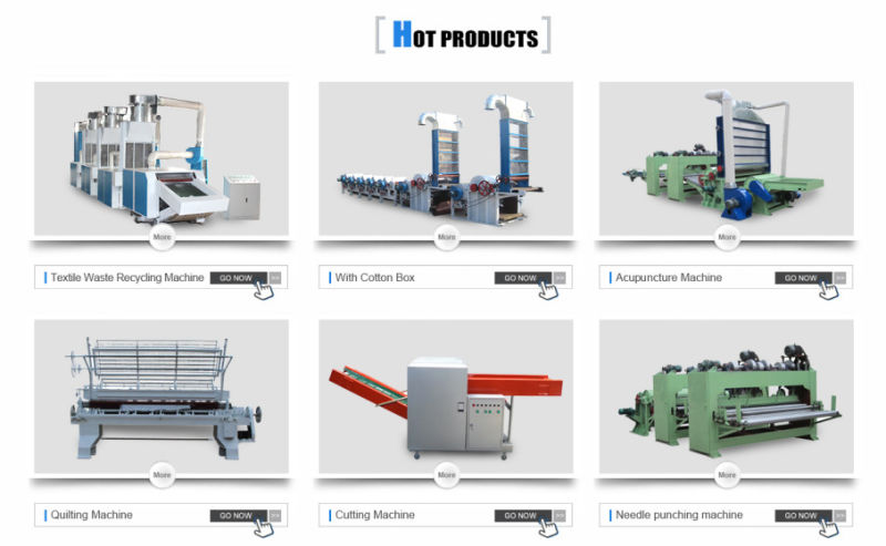 Hot Sell Flax Opening Machine for Recycling Machine