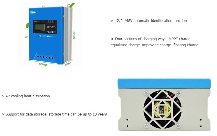 High quality low cost solar power system solar charge controller
