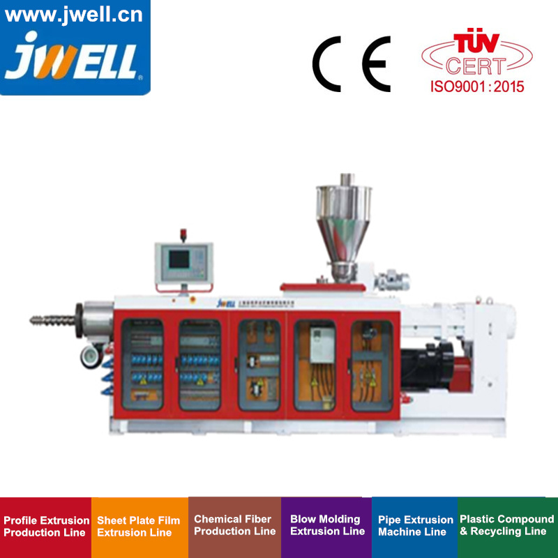 China Jwell High Efficiency Single Screw Extruder/Extrusion Line/Machine Price List