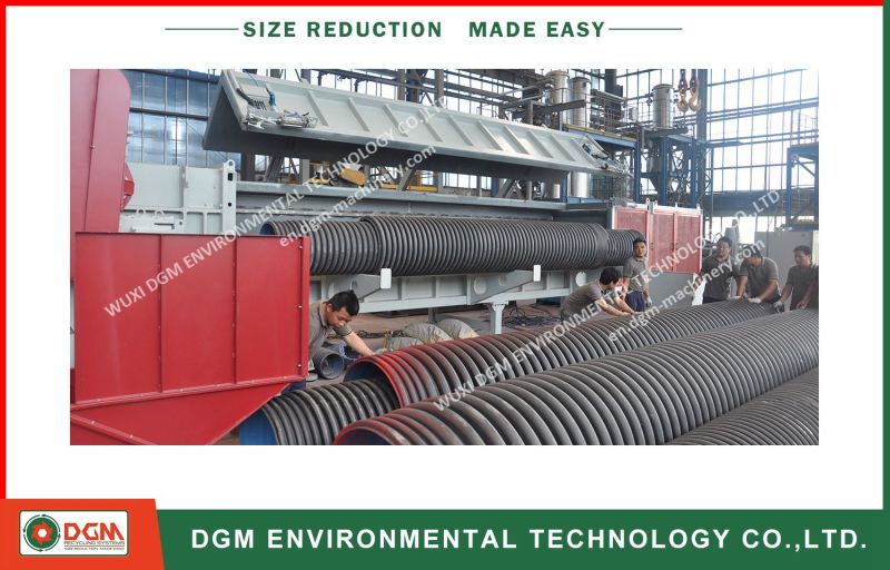 Dgm Plastic Pipe/Tube Shredding Machine Used in Recycling System