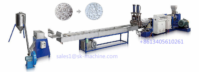 Plastic Recycling Pellets Making Granulator for Different Plastic Material